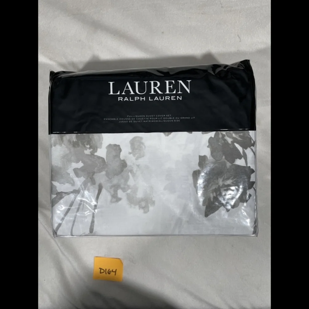 NIB Lauren Ralph 3PC Flora Full/Queen duvet set